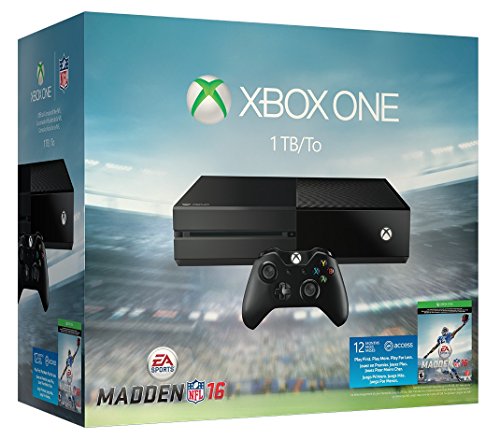 Xbox One 1TB Console - Madden NFL 16 Bundle