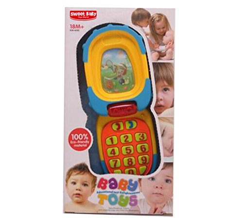 Lanlan Baby Flip Cell Phone -Toy Baby Toys- Educational Toys