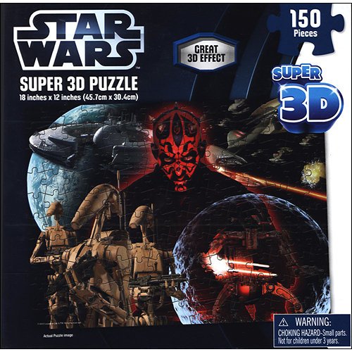 Star Wars Super 3D Puzzle Darth Maul 150 Pieces