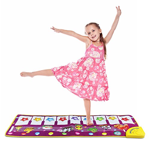 Sanmersen Musical Dance Mat Baby Early Education Music Piano Keyboard