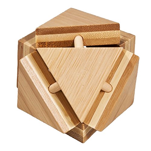 Fridolin Bamboo IQTest Puzzle, Magic Trianglebox The ToyBag Fridolin Bamboo IQTest Puzzle, Magic Trianglebox The ToyBag