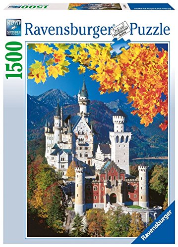 Ravensburger Neuschwanstein Castle 1500 Piece Jigsaw Puzzle for Adults – Softclick Technology Means Pieces Fit Together Perfectly